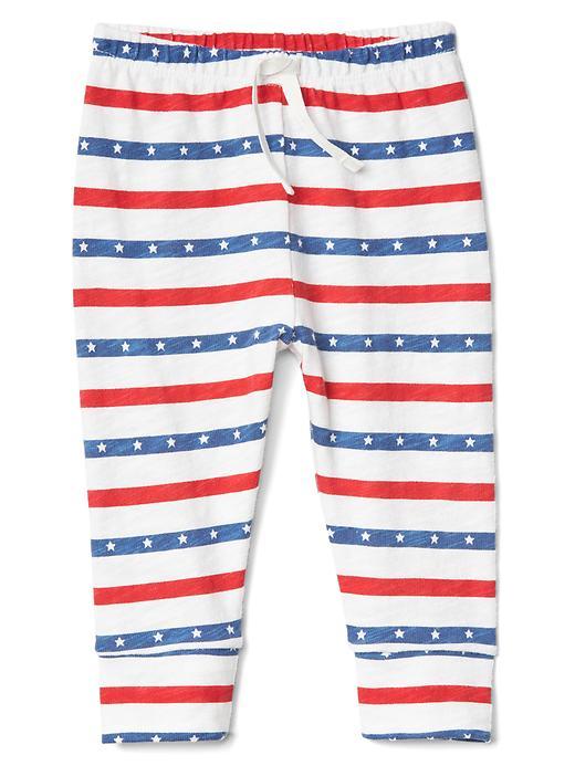 Gap Americana Slub Knit Pants - New Off White