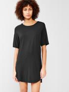 Gap Pure Body Essentials T Shirt Dress - True Black
