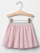 Gap Shimmer Tulle Flippy Skirt - Pink Cameo
