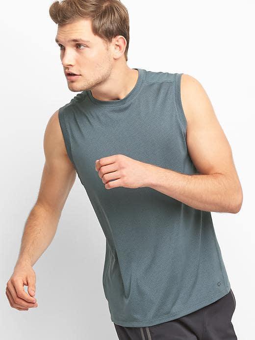 Gap Men Aeromesh Tank - Dark Pearl