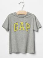 Gap Logo Short Sleeve Tee - Light Heather Gray