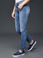 Gap Women 1969 Authentic Straight High Rise Jeans - Medium Vintage