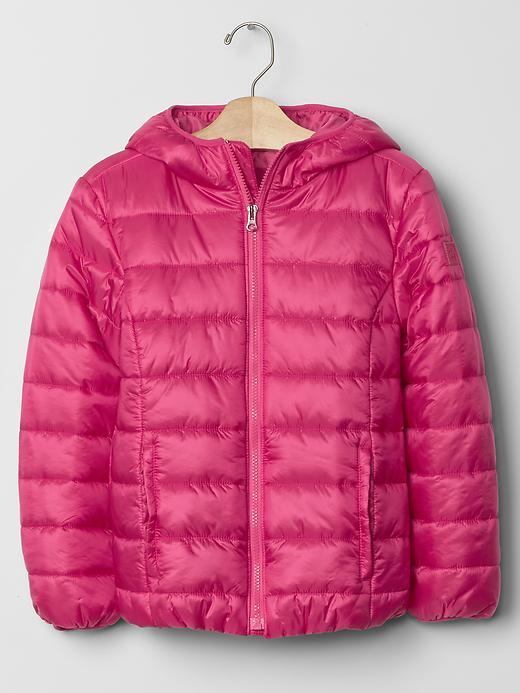 Gap Primaloft Lightweight Puffer Jacket - Bright Claret