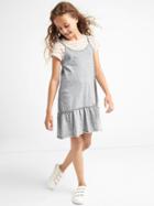 Gap Two In One Tiered Dress - Pink Standard