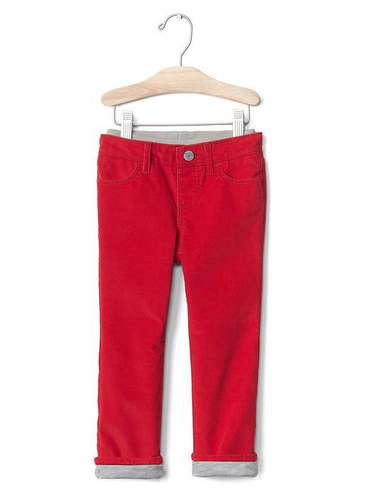 Gap 1969 Jersey Lined Cords - Modern Red