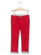 Gap 1969 Jersey Lined Cords - Modern Red