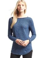 Gap Women Softspun Knit Cowl Back Top - Night