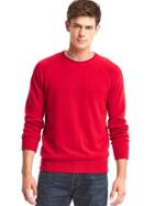 Gap Men Wool Crewneck Sweater - Rose Red