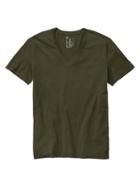 Gap Essential V Neck T - Olive