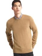 Gap Men Cashmere Crew Sweater - Camel