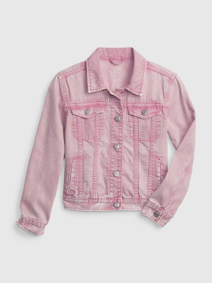 Kids Icon Denim Jacket With Washwell
