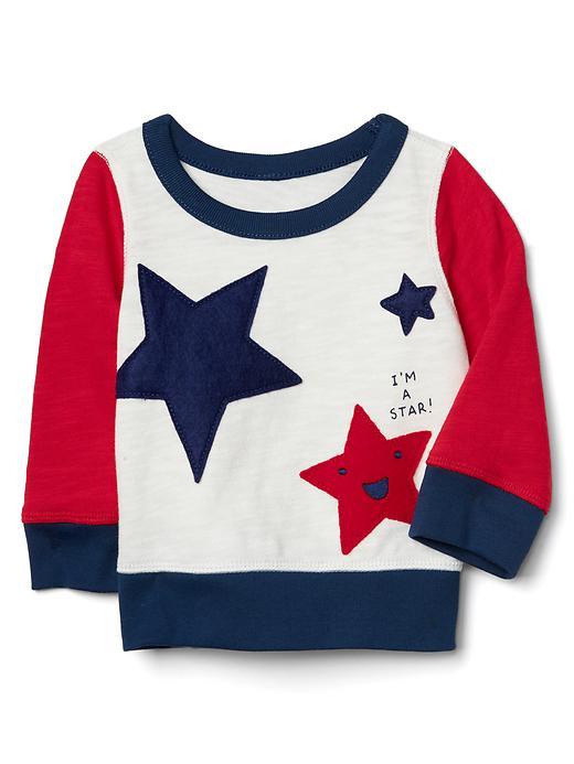 Gap Americana Crew Pullover - New Off White