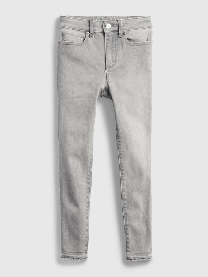 Kids High Rise Jeggings With Washwell3