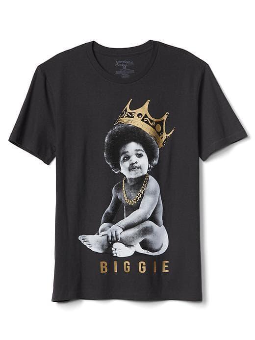 Gap Men Graphic Short Sleeve Tee - Biggie Crown