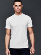 Gap Men Gapfit Breathe Crewneck T Shirt - White