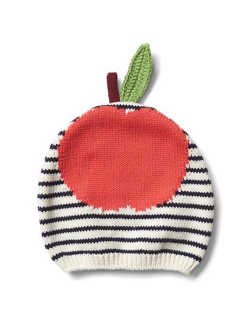 Gap Intarsia Apple Beanie - Ivory Frost