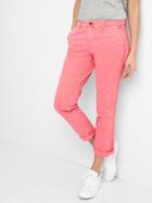 Gap Girlfriend Twill Stripe Chinos - Pink Kiss