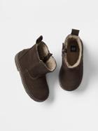Gap Sherpa Chelsea Boots - Brown
