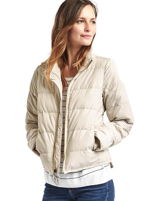 Gap Women Coldcontrol Max Puffer Jacket - Off White
