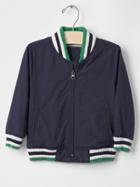 Gap Athletic Bomber Jacket - Vintage Navy