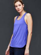 Gap Women Mesh Racerback Tank - Open Waters