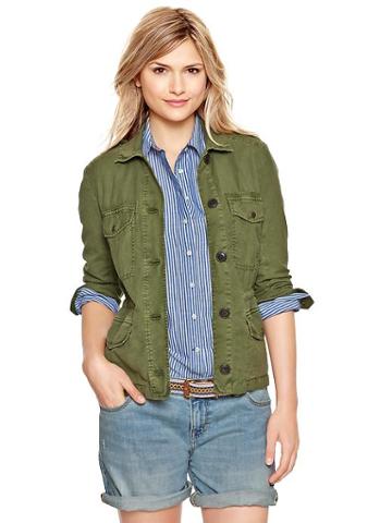 Gap Linen Utility Jacket