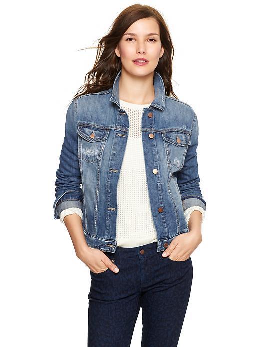 Gap 1969 Destructed Denim Jacket - Prospect