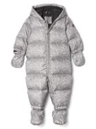 Gap Cozy Heather Puffer One Piece - Flint Gray