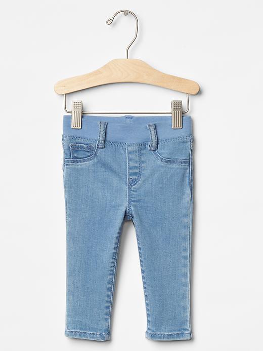 Gap 1969 Pull On Jeggings - Light Wash Indigo