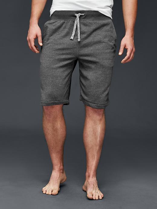 Gap Men Tri Blend Lounge Shorts - Heather Grey
