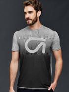 Gap Men Gapfit Breathe Graphic Crewneck T Shirt - Grey Heather