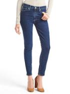 Gap Women Authentic 1969 True Skinny High Rise Jeans - Dark Indigo