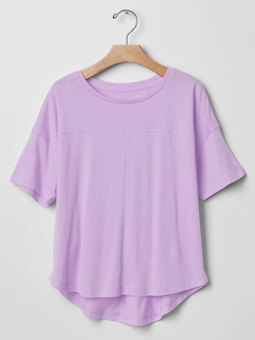 Gap Hi Lo Dolman Tee - Gauzy Lilac