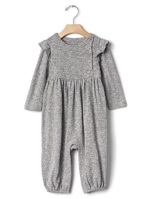 Gap Marl Flutter One Piece - Light Grey Marle