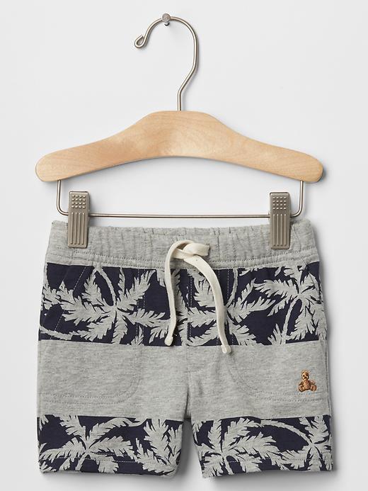 Gap Printed Pull On Shorts - Gray