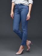 Gap Women Bi Stretch Skinny Ankle Pants - Blue Chill