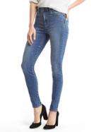 Gap Women Stretch 1969 True Skinny High Rise Jeans - Medium Indigo