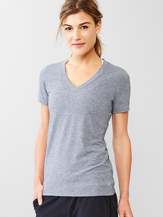 Gap Gapfit Breathe V Neck Tee - Night