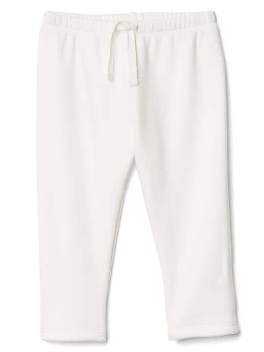 Gap Cozy Pants - Ivory Frost