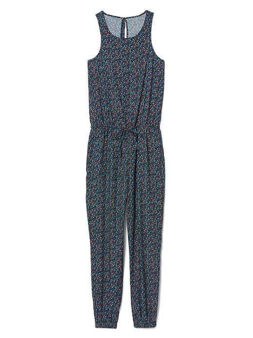 Gap Women Sleeveless Jogger Jumpsuit - Confetti