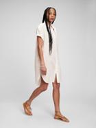Linen-cotton Shirtdress