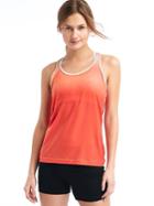 Gap Women Gapfit Breathe Racerback Tank - Fresh Coral