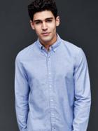 Gap Men Oxford Slim Fit Shirt - Imperial Blue