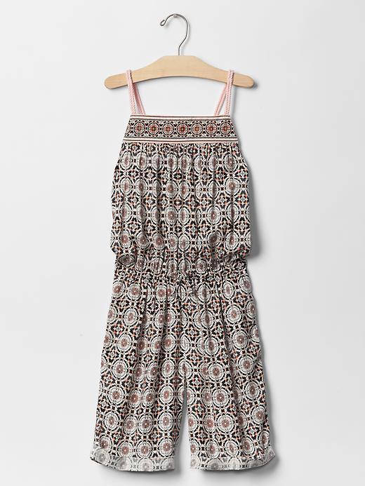 Gap Floral Mosaic Romper - Impatient