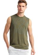 Gap Men Gdry Graphic Sleeveless T Shirt - Surplus