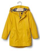 Gap Jersey Lined Raincoat - Rainslicker Yellow