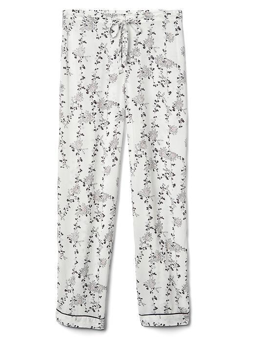 Gap Women Dreamwell Print Sleep Pants - White Floral Print