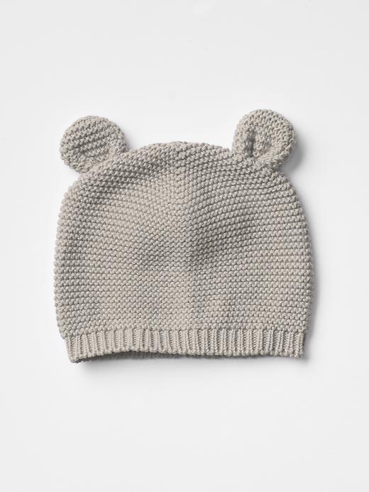 Gap Bear Knit Beanie - Gray