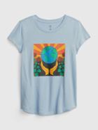 Gap X Yen Ospina Kids 100% Organic Cotton Graphic T-shirt