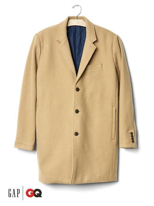 Gap Men X Gq Saturdays New York City Camel Topcoat - Camel